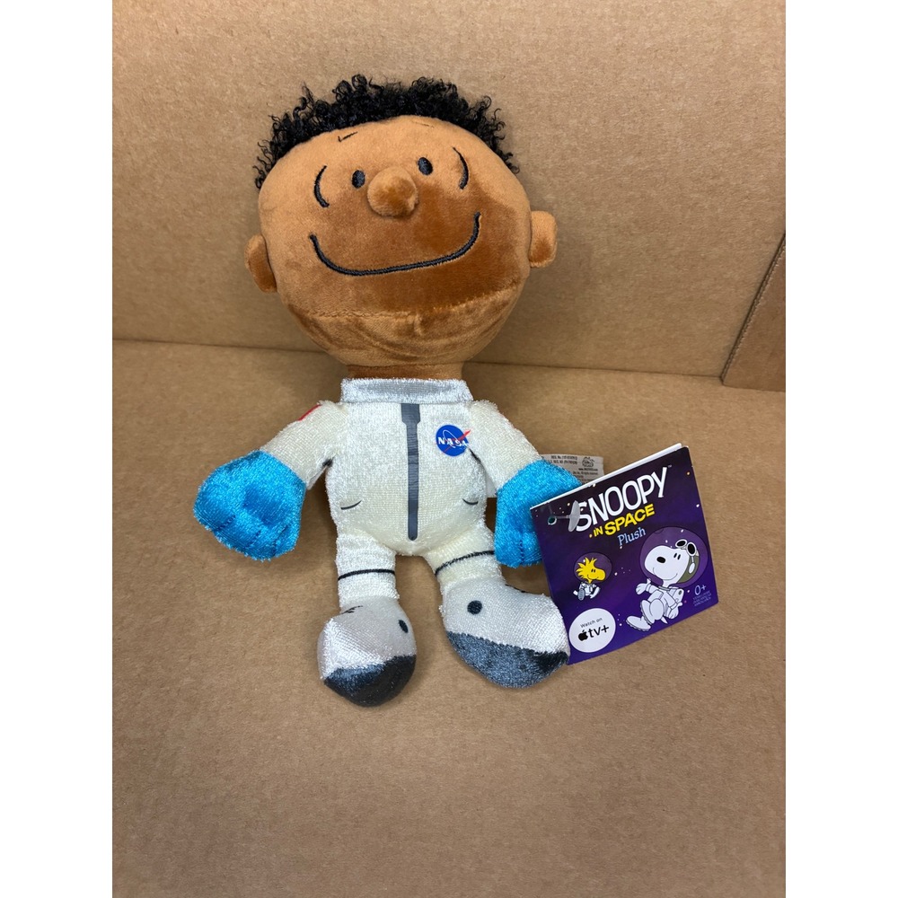 Peanuts Plush Franklin Astronaut NASA Snoopy in Space Toy